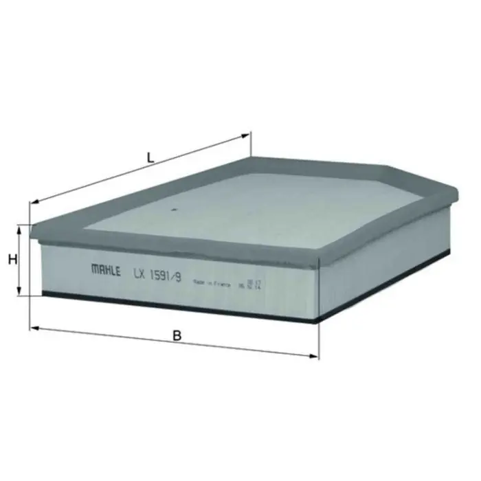Filtro aria LX 1591/9 KNECHT per VOLVO Offerta