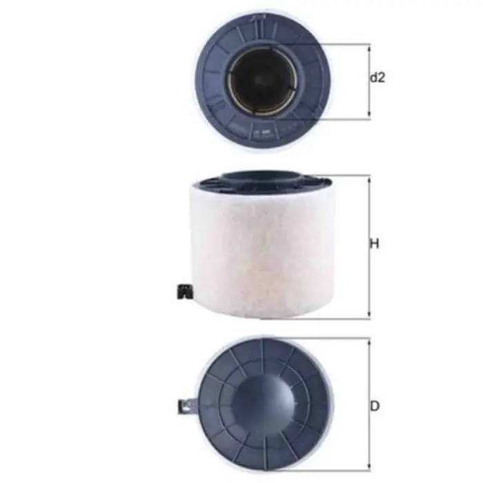 Filtro aria LX 4410 KNECHT per AUDI Economico