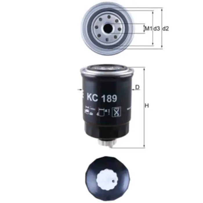 Offerta Lampo Filtro carburante KC 189 KNECHT per NISSAN