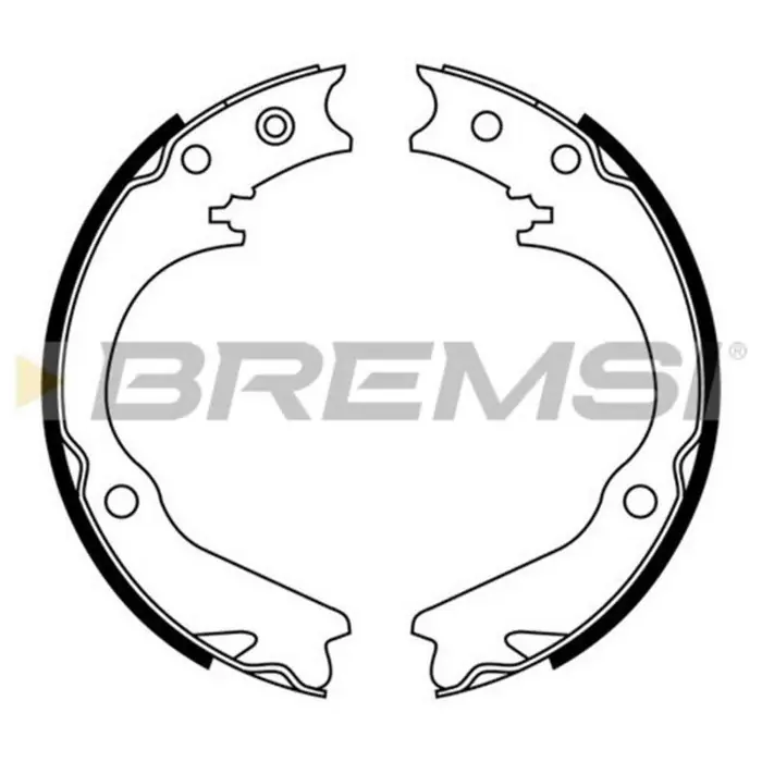 Non Perdere Kit Ganasce Freno Stazionamento Posteriore Subaru Impreza Tre Volumi Svx Gf0892 26298-pa080 S.f. Brembo Bremsi