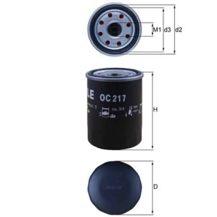 Soddisfatti O Rimborsati Filtro olio OC 217 KNECHT per VW TOYOTA NISSAN SEAT SUZUKI LEXUS SUBARU INFINITI
