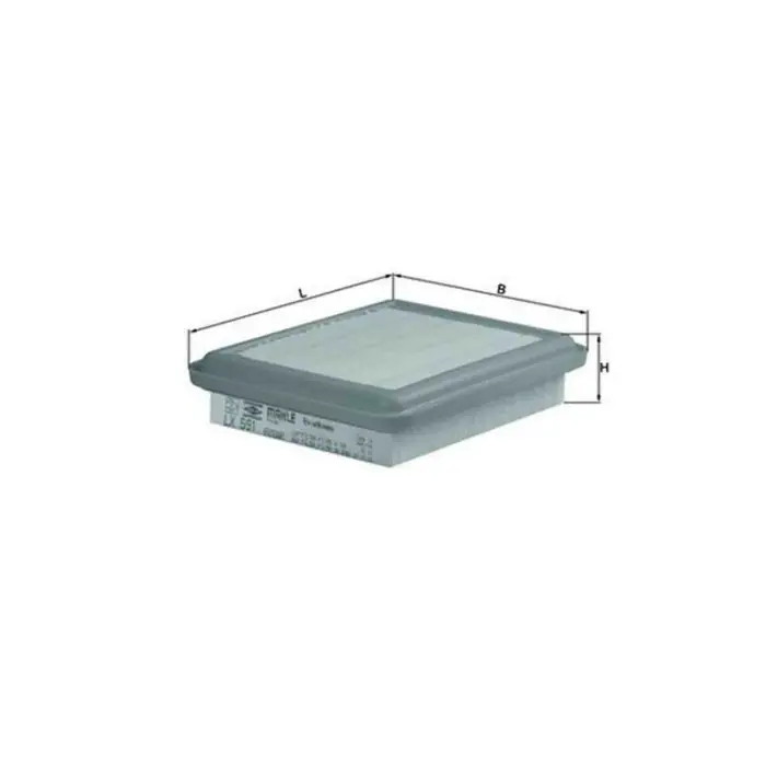 Promo Stagionale Filtro aria LX 591 KNECHT per MITSUBISHI MAZDA CHRYSLER