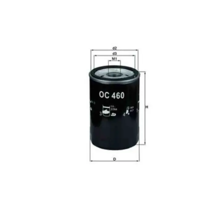 Acquista Ora Filtro olio OC 460 KNECHT per VW JAGUAR