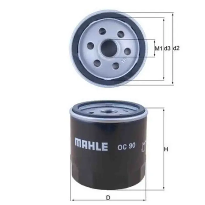 Promozione Filtro olio OC 90 KNECHT per OPEL CHEVROLET ROVER DAEWOO SAAB PONTIAC IRMSCHER
