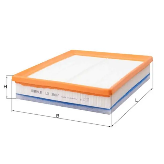 Di Tendenza Filtro aria LX 3987 KNECHT per PEUGEOT CITROEN VW MERCEDES-BENZ FORD TOYOTA OPEL