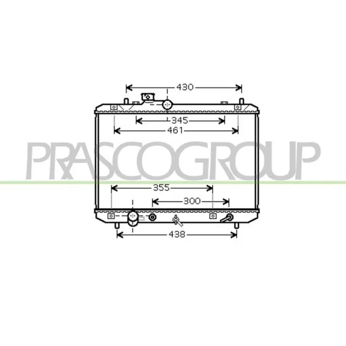 Esclusivo Radiatore Per Suzuki Swift Dal 2005 Al 2006