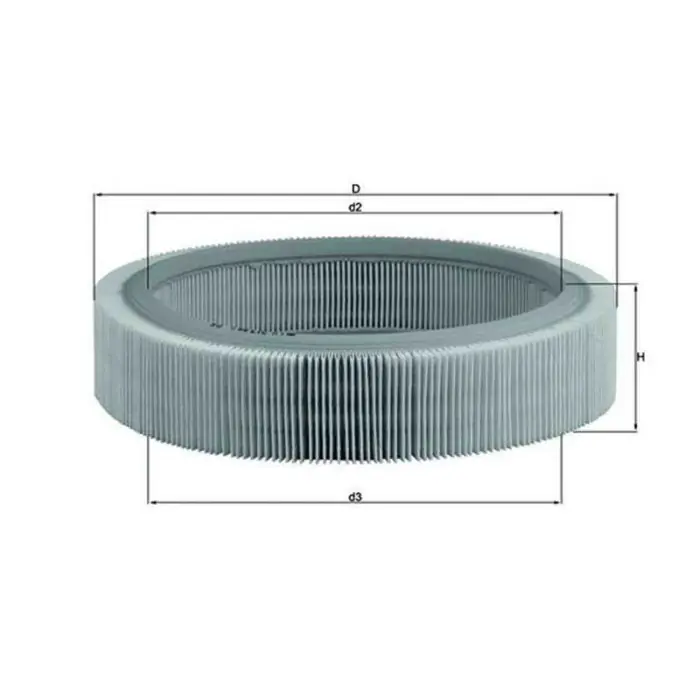 Ultimissimo Modello Filtro aria LX 317 KNECHT per RENAULT HONDA VOLVO