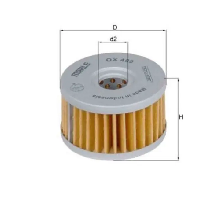Filtro olio OX 409 KNECHT Offerta Lampo