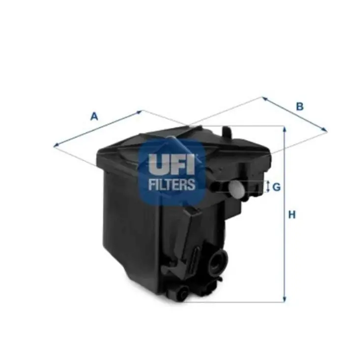 Ordina Subito Filtro carburante 24.027.00 UFI per PEUGEOT CITROEN FORD FIAT SUZUKI MINI VOLVO