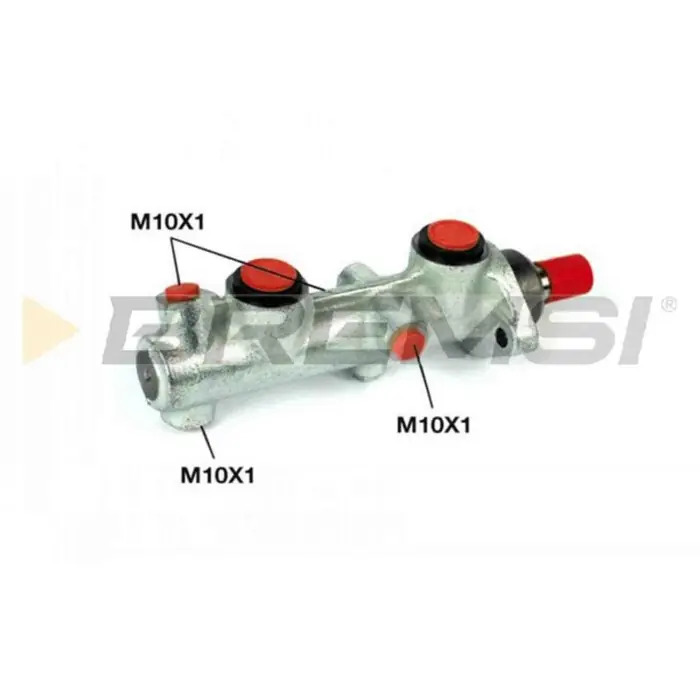 Novità Cilindro Maestro Del Freno Volkswagen Transporter Ii Autobus Ghisa Grigia Pb0626 251611021c S.f. Ate Bremsi