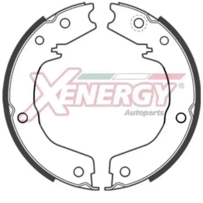 Bestseller Kit ganasce freno X50552 AP XENERGY per MITSUBISHI
