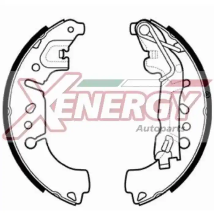 Kit ganasce freno X50723 AP XENERGY per FIAT Prezzo Basso