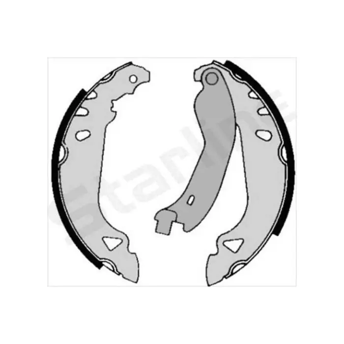 Kit ganasce freno BC 05040 STARLINE per FIAT LANCIA YUGO Offerta Speciale